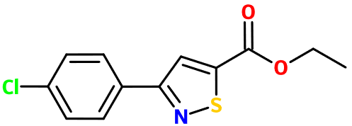 (image for) MC095512 Ethyl 3-(4-chlorophenyl)-isothiazole-5-carboxylate